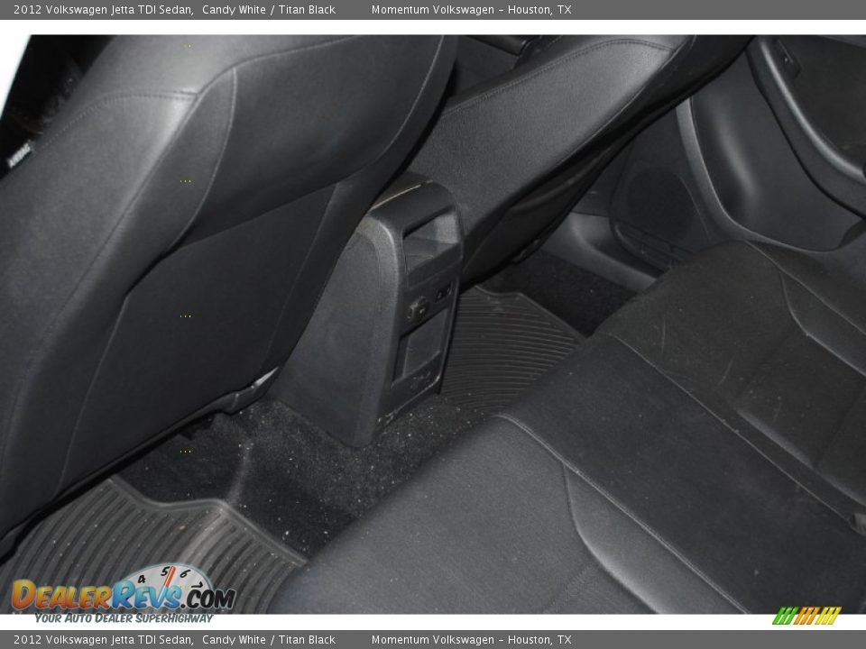 2012 Volkswagen Jetta TDI Sedan Candy White / Titan Black Photo #20