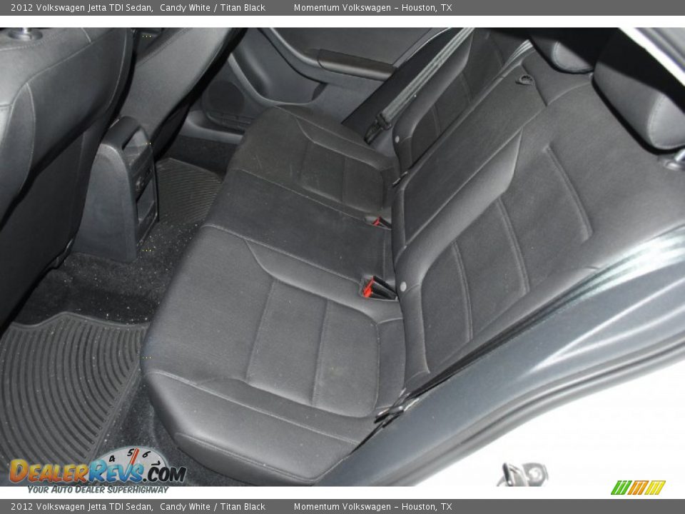 2012 Volkswagen Jetta TDI Sedan Candy White / Titan Black Photo #21