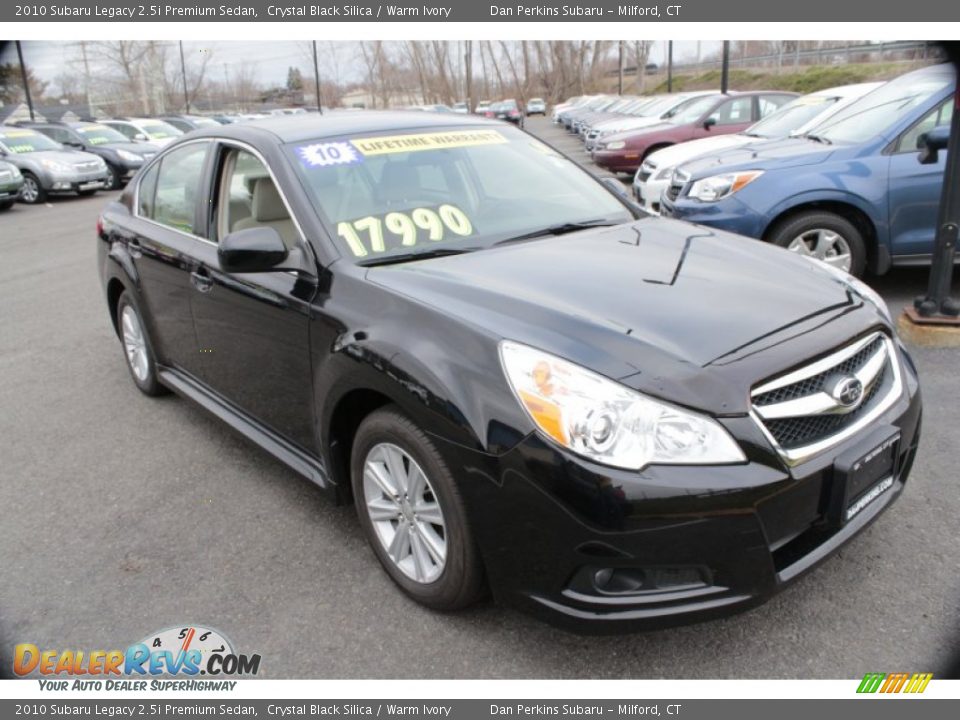 Front 3/4 View of 2010 Subaru Legacy 2.5i Premium Sedan Photo #3