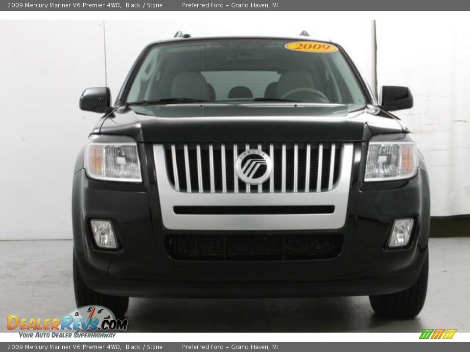 2009 Mercury Mariner V6 Premier 4WD Black / Stone Photo #3