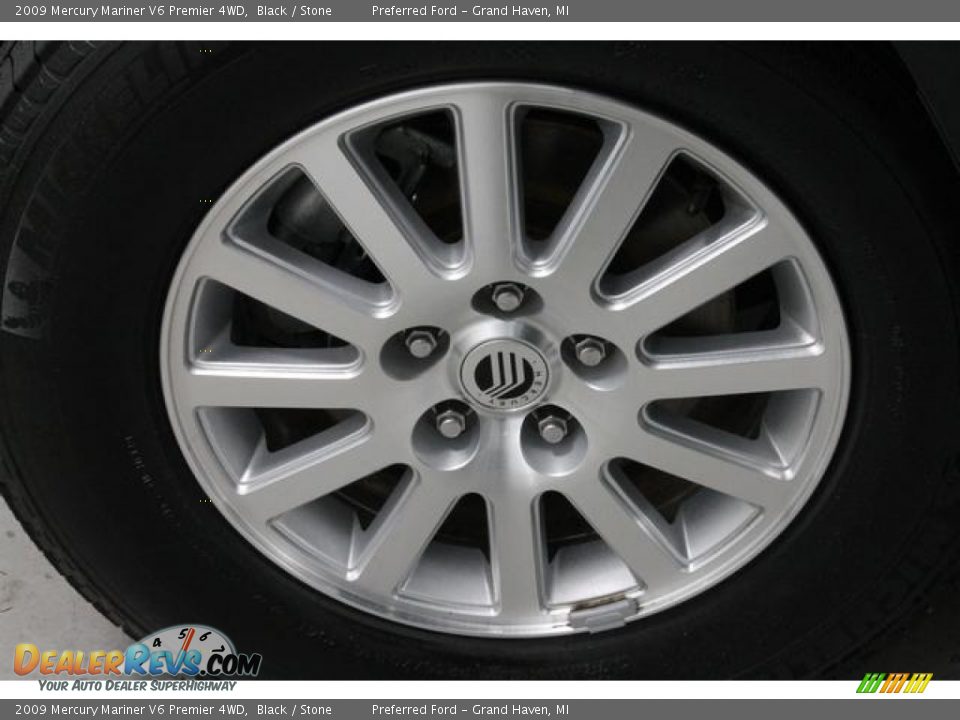2009 Mercury Mariner V6 Premier 4WD Wheel Photo #12