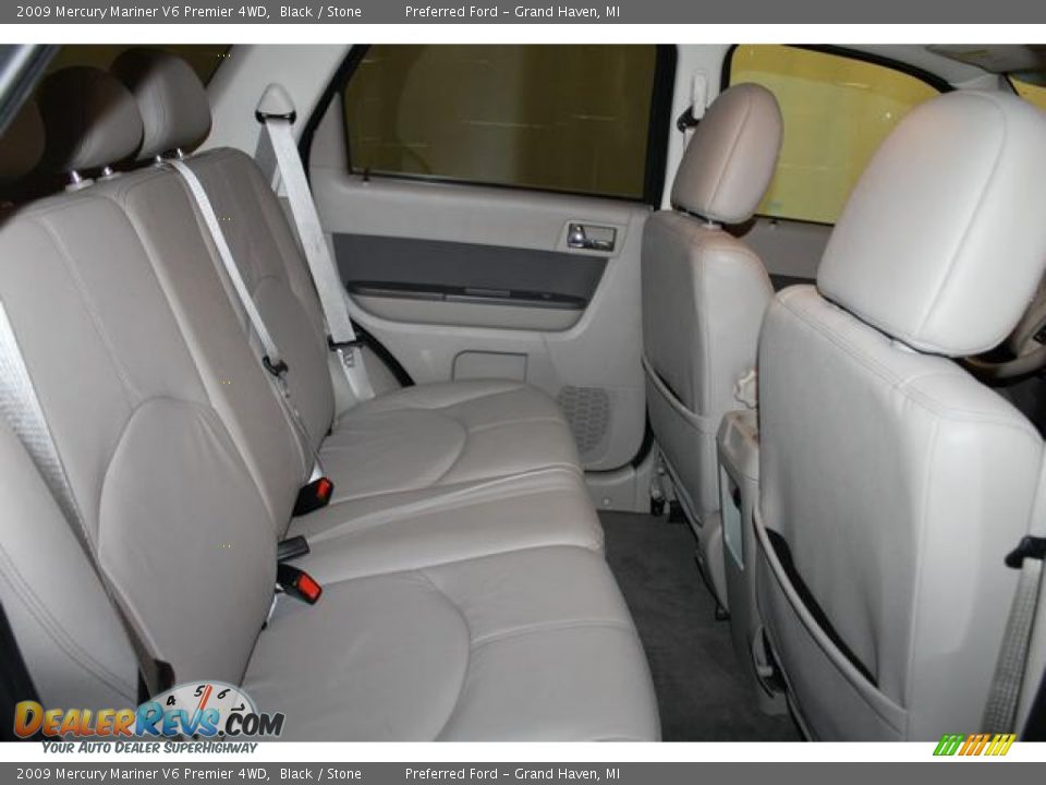 Rear Seat of 2009 Mercury Mariner V6 Premier 4WD Photo #26