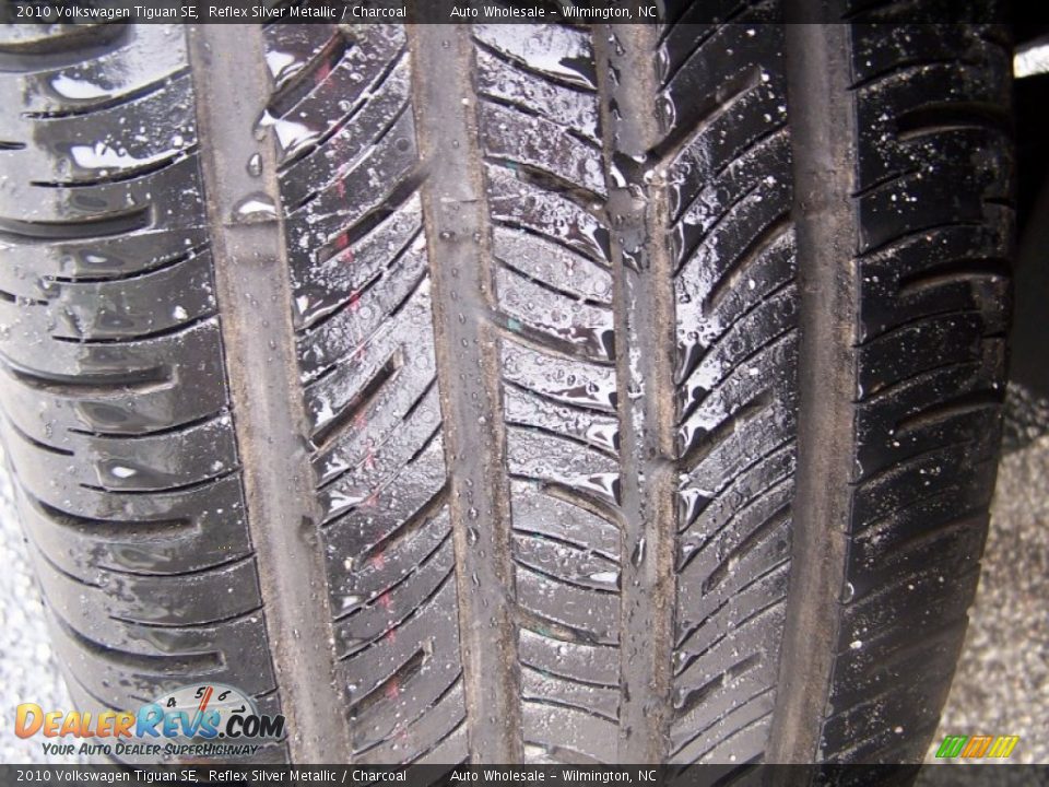 2010 Volkswagen Tiguan SE Reflex Silver Metallic / Charcoal Photo #10