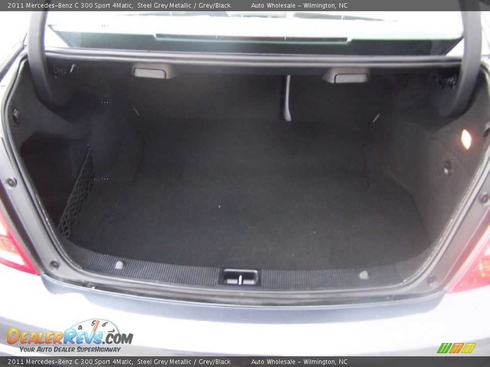 2011 Mercedes-Benz C 300 Sport 4Matic Steel Grey Metallic / Grey/Black Photo #5