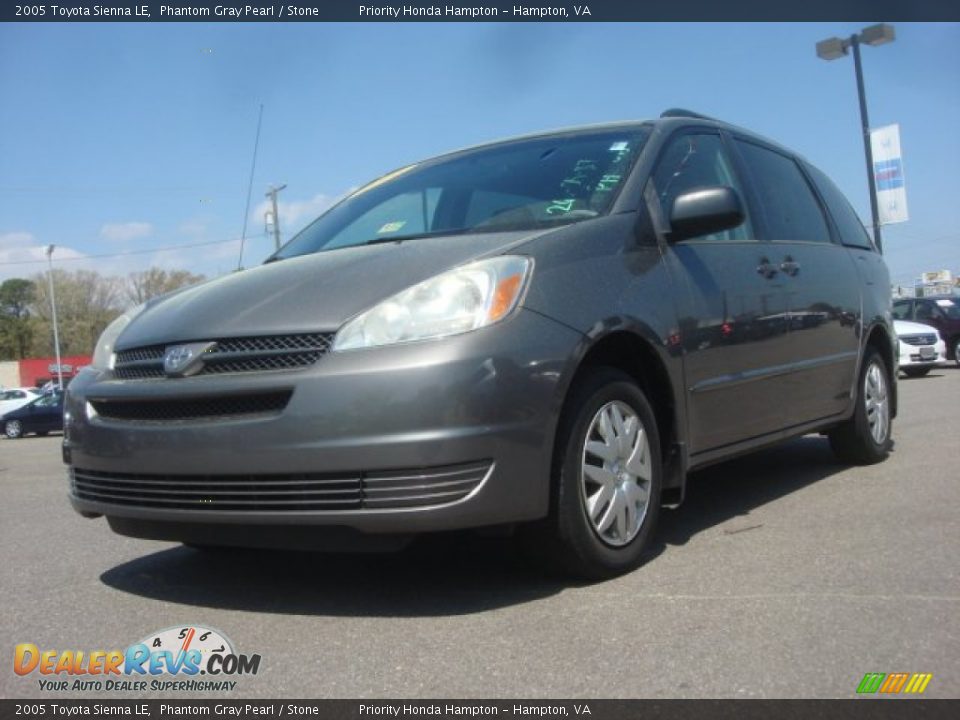 2005 Toyota Sienna LE Phantom Gray Pearl / Stone Photo #1