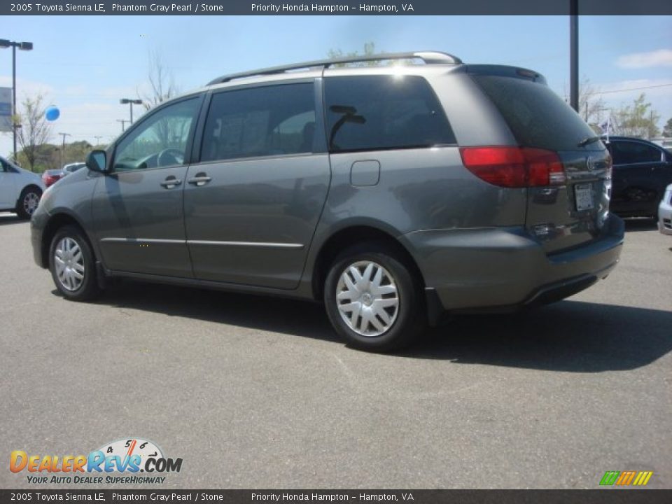 2005 Toyota Sienna LE Phantom Gray Pearl / Stone Photo #3
