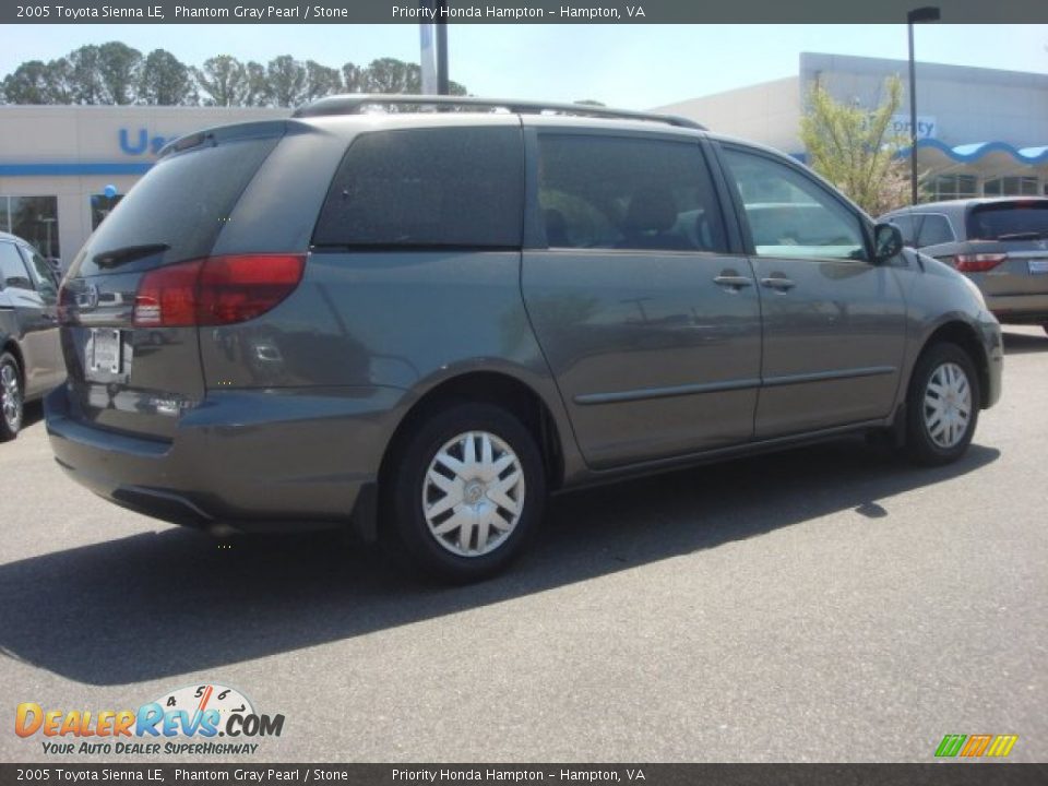 2005 Toyota Sienna LE Phantom Gray Pearl / Stone Photo #4