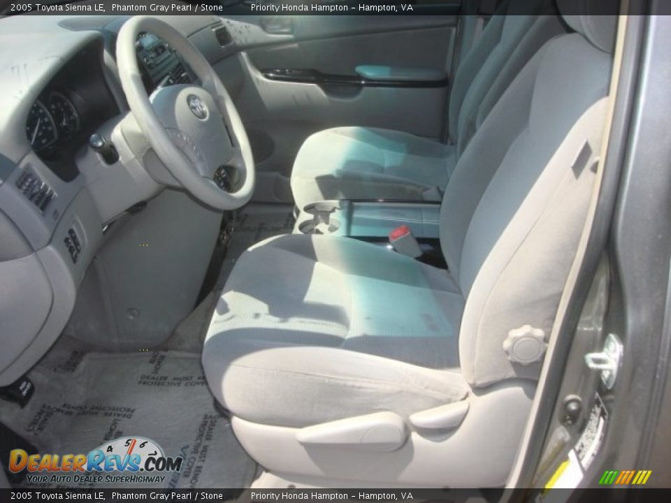 2005 Toyota Sienna LE Phantom Gray Pearl / Stone Photo #7
