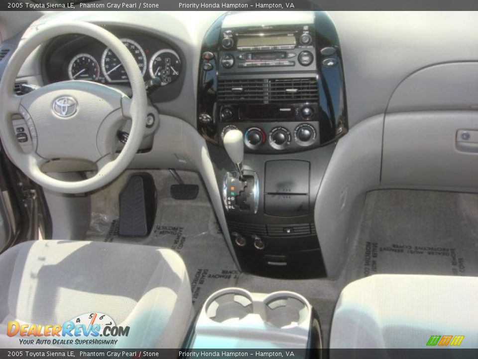 2005 Toyota Sienna LE Phantom Gray Pearl / Stone Photo #14