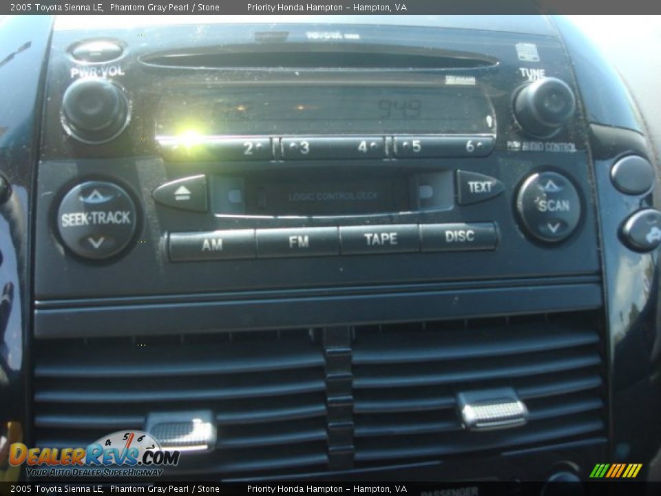 2005 Toyota Sienna LE Phantom Gray Pearl / Stone Photo #18