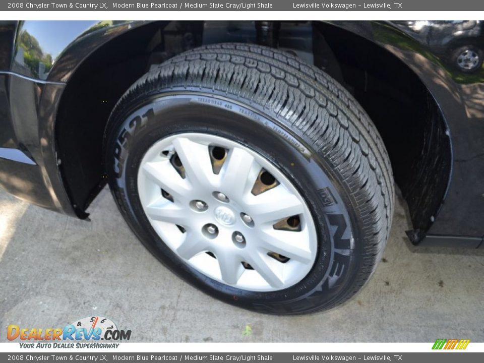 2008 Chrysler Town & Country LX Modern Blue Pearlcoat / Medium Slate Gray/Light Shale Photo #20