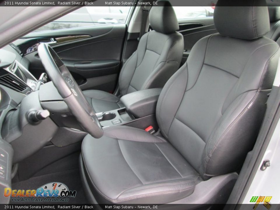 Front Seat of 2011 Hyundai Sonata Limited Photo #14