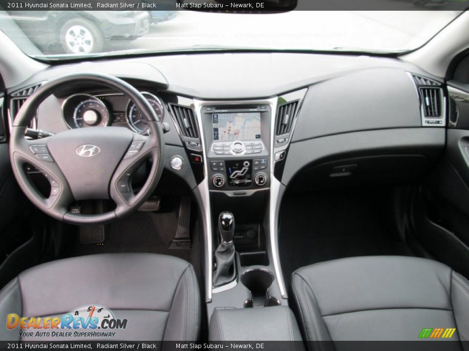 Dashboard of 2011 Hyundai Sonata Limited Photo #20