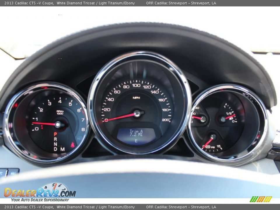2013 Cadillac CTS -V Coupe Gauges Photo #15