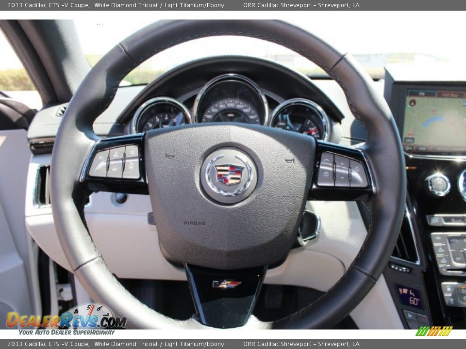 2013 Cadillac CTS -V Coupe Steering Wheel Photo #16