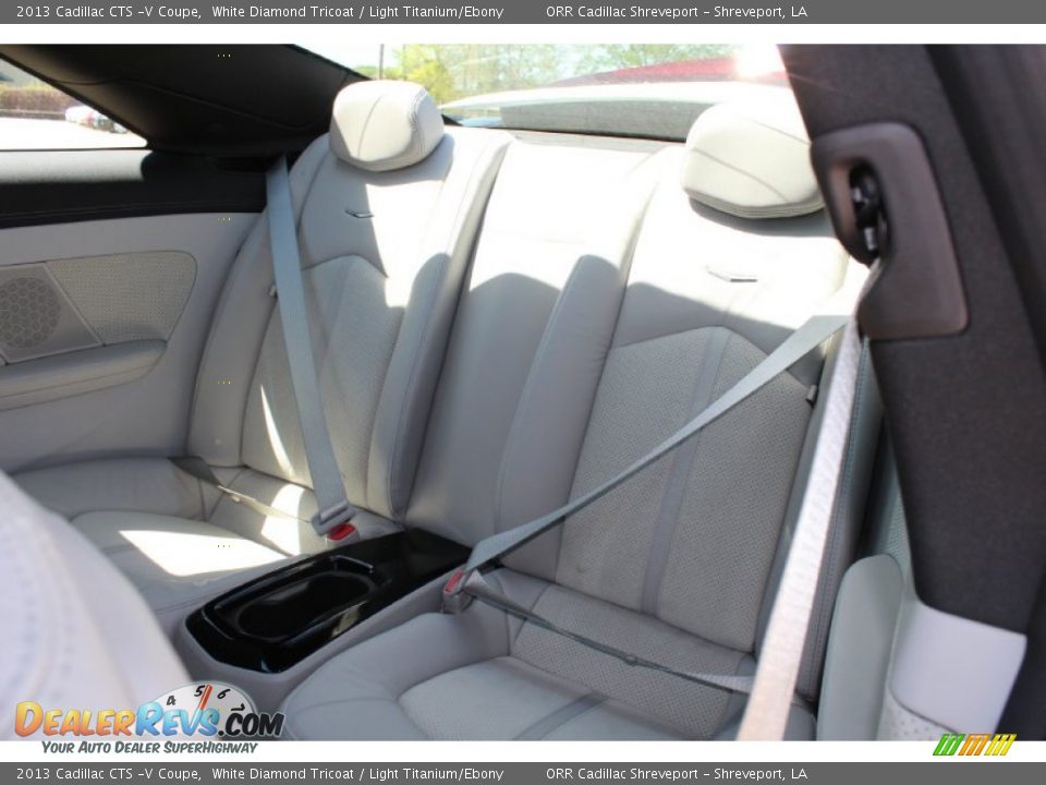 Rear Seat of 2013 Cadillac CTS -V Coupe Photo #21