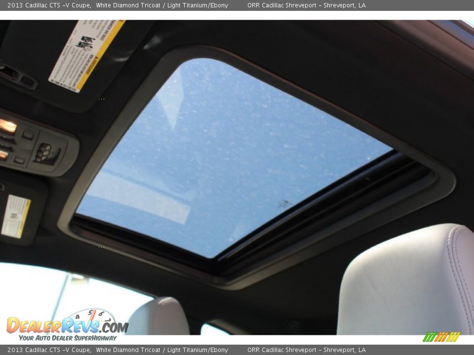 Sunroof of 2013 Cadillac CTS -V Coupe Photo #25