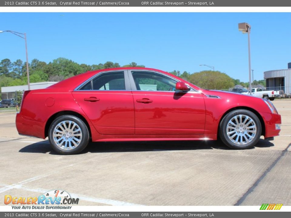 Crystal Red Tintcoat 2013 Cadillac CTS 3.6 Sedan Photo #6