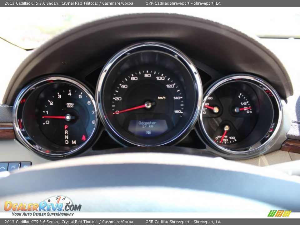 2013 Cadillac CTS 3.6 Sedan Gauges Photo #13
