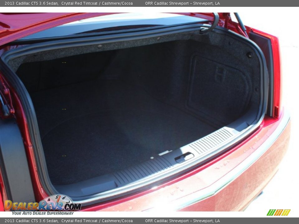 2013 Cadillac CTS 3.6 Sedan Crystal Red Tintcoat / Cashmere/Cocoa Photo #23