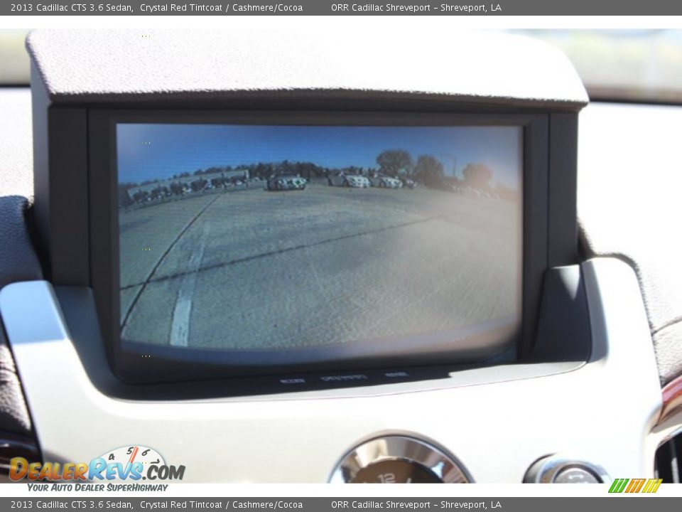 2013 Cadillac CTS 3.6 Sedan Crystal Red Tintcoat / Cashmere/Cocoa Photo #26