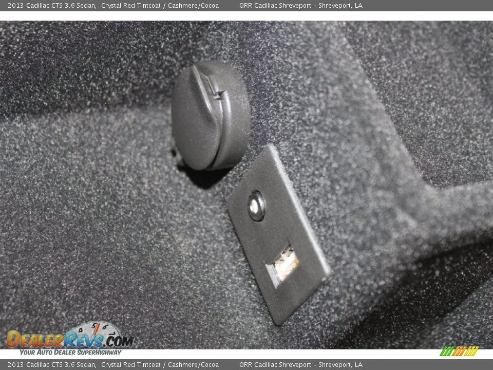 2013 Cadillac CTS 3.6 Sedan Crystal Red Tintcoat / Cashmere/Cocoa Photo #31