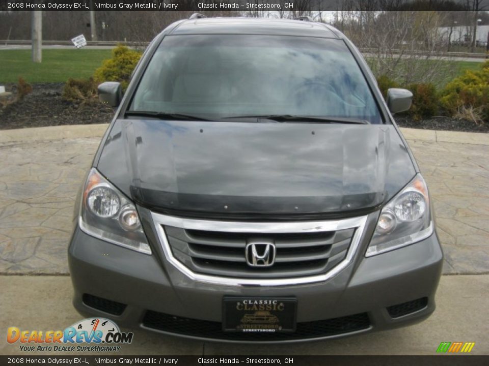 2008 Honda Odyssey EX-L Nimbus Gray Metallic / Ivory Photo #2