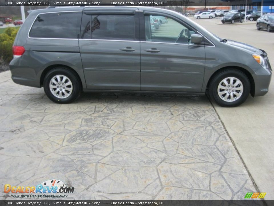 2008 Honda Odyssey EX-L Nimbus Gray Metallic / Ivory Photo #4