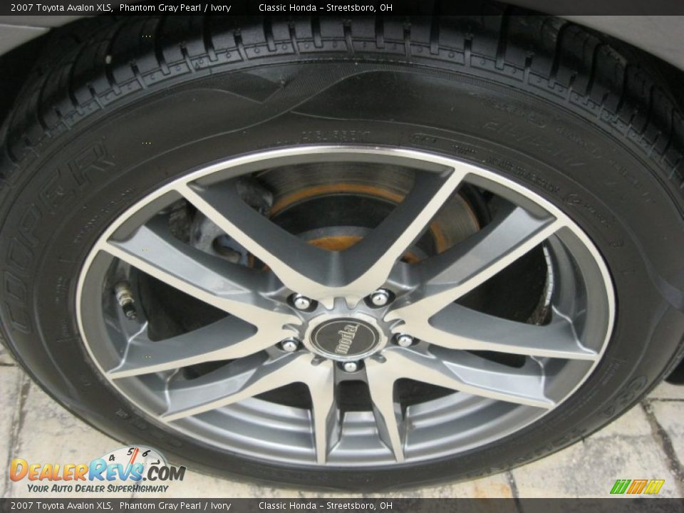 2007 Toyota Avalon XLS Phantom Gray Pearl / Ivory Photo #12