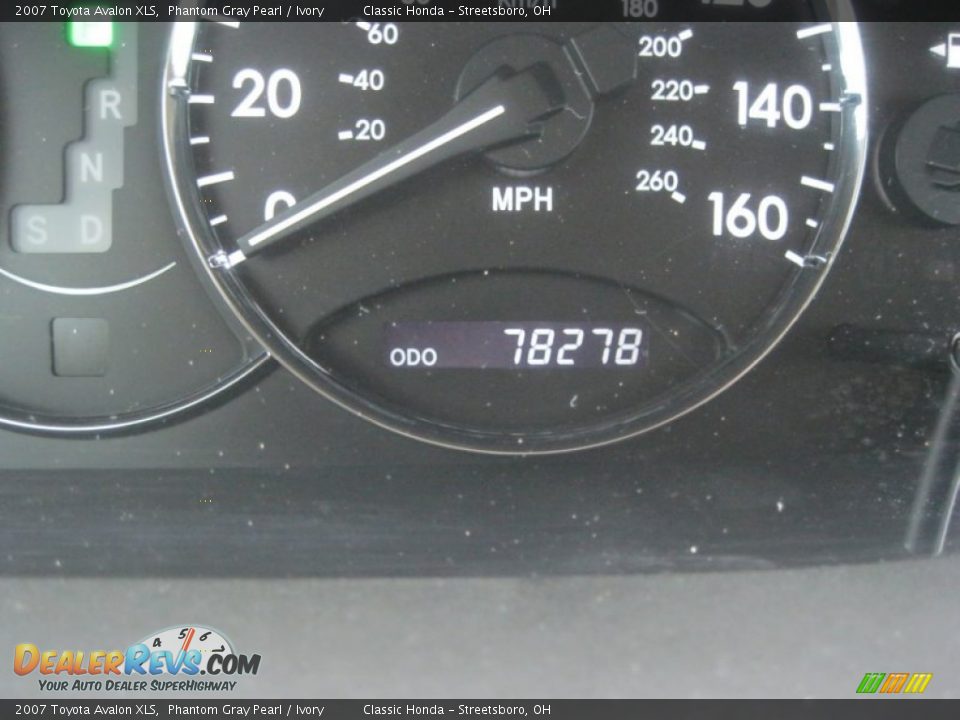 2007 Toyota Avalon XLS Phantom Gray Pearl / Ivory Photo #22