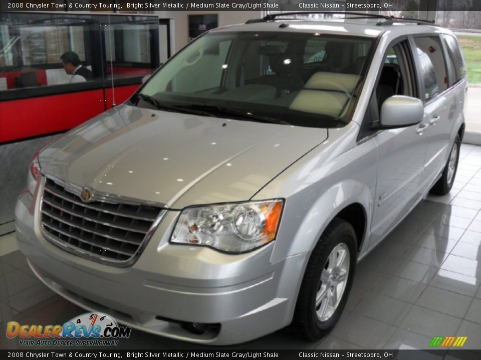 2008 Chrysler Town & Country Touring Bright Silver Metallic / Medium Slate Gray/Light Shale Photo #1