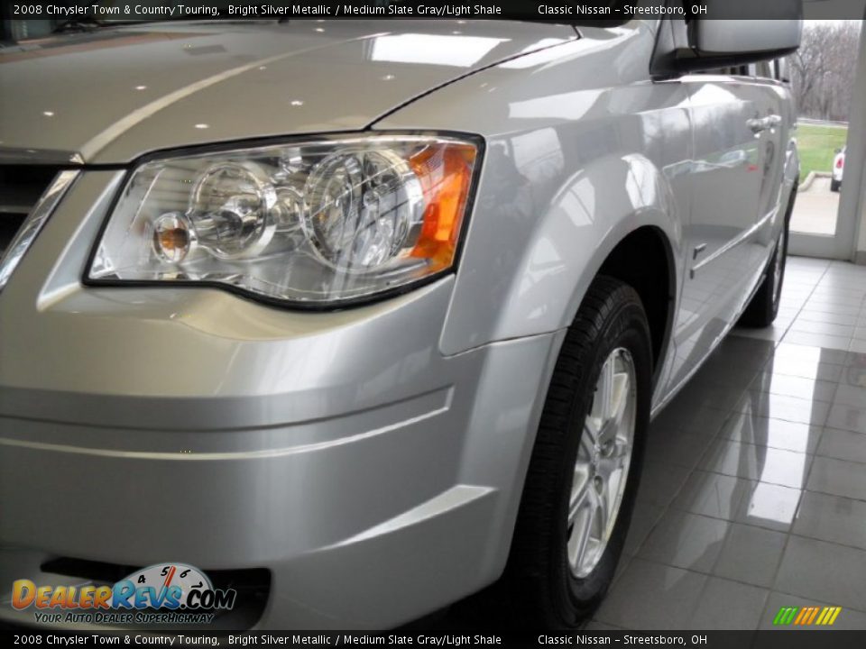 2008 Chrysler Town & Country Touring Bright Silver Metallic / Medium Slate Gray/Light Shale Photo #2