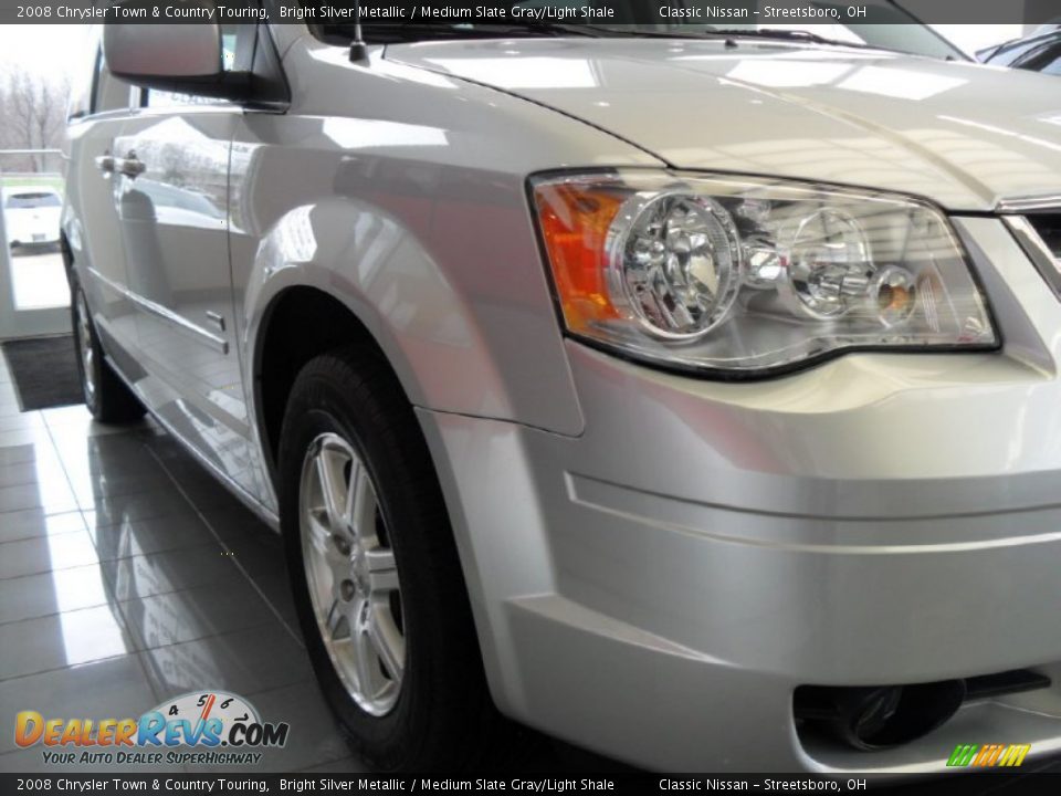 2008 Chrysler Town & Country Touring Bright Silver Metallic / Medium Slate Gray/Light Shale Photo #7