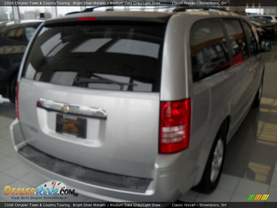 2008 Chrysler Town & Country Touring Bright Silver Metallic / Medium Slate Gray/Light Shale Photo #11