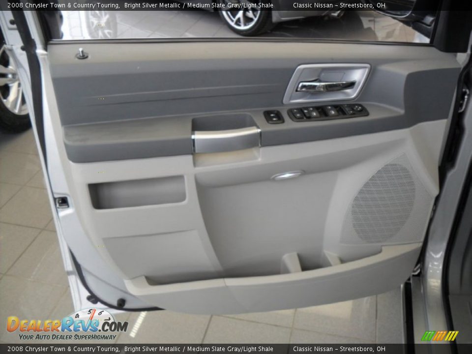 2008 Chrysler Town & Country Touring Bright Silver Metallic / Medium Slate Gray/Light Shale Photo #12