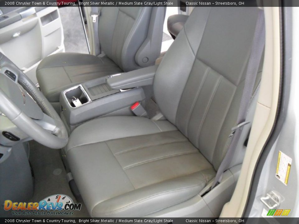 2008 Chrysler Town & Country Touring Bright Silver Metallic / Medium Slate Gray/Light Shale Photo #20