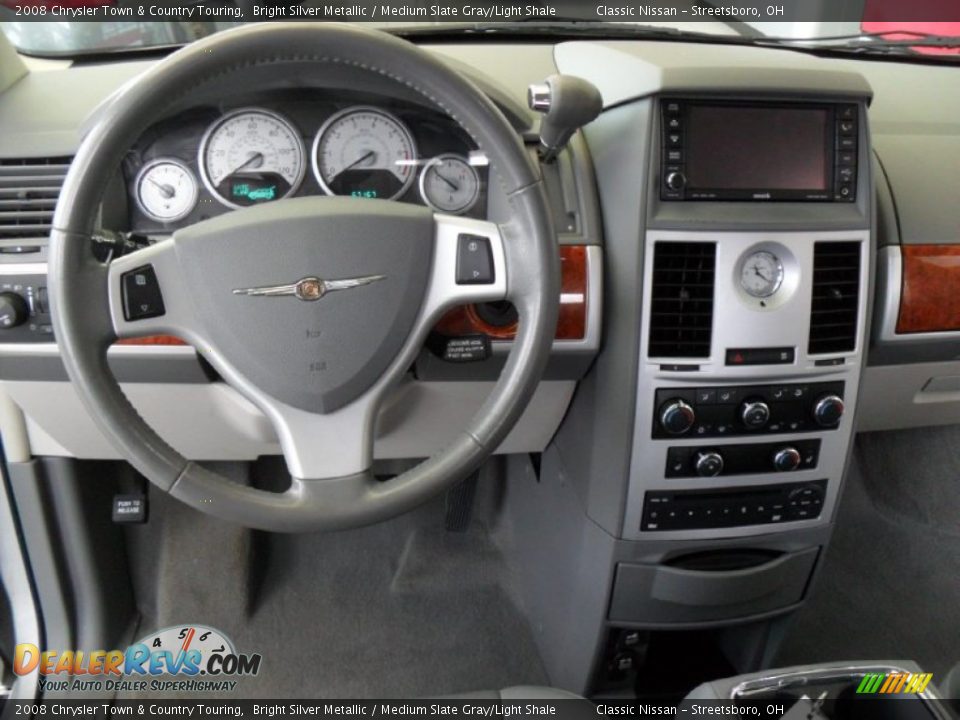 2008 Chrysler Town & Country Touring Bright Silver Metallic / Medium Slate Gray/Light Shale Photo #21