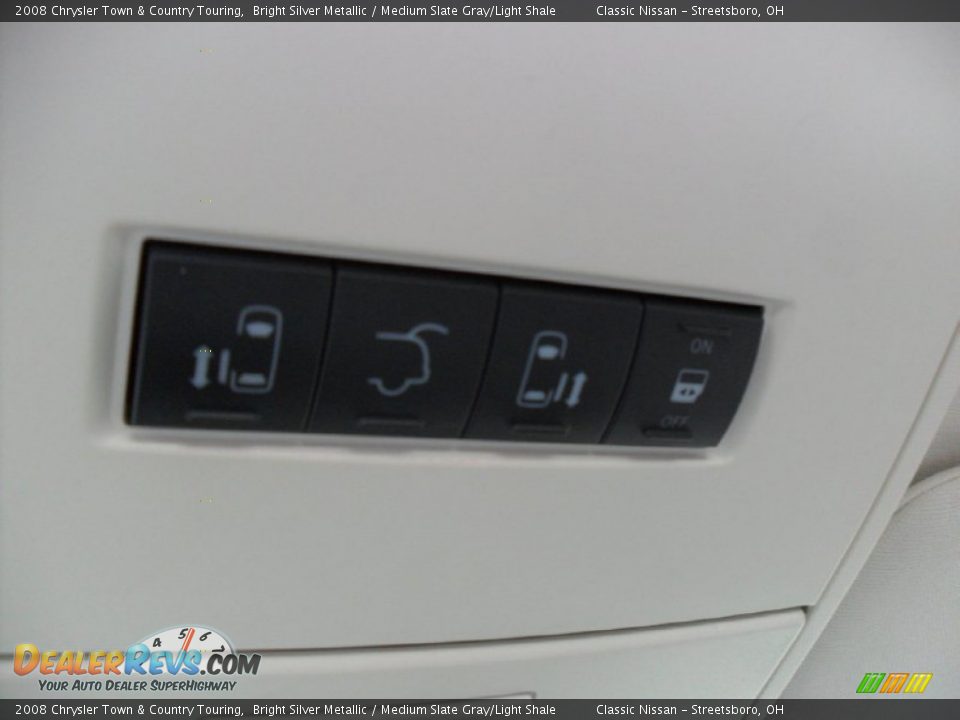 2008 Chrysler Town & Country Touring Bright Silver Metallic / Medium Slate Gray/Light Shale Photo #26