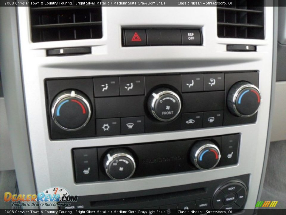 2008 Chrysler Town & Country Touring Bright Silver Metallic / Medium Slate Gray/Light Shale Photo #27