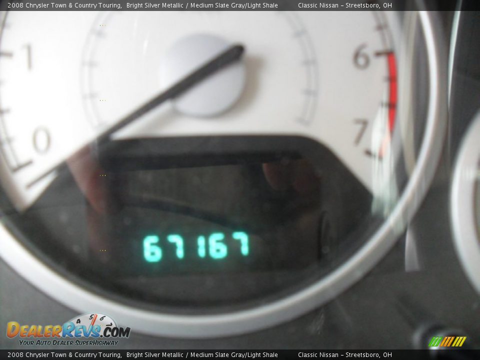 2008 Chrysler Town & Country Touring Bright Silver Metallic / Medium Slate Gray/Light Shale Photo #28