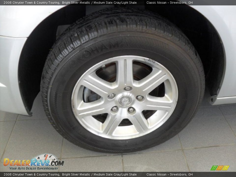 2008 Chrysler Town & Country Touring Bright Silver Metallic / Medium Slate Gray/Light Shale Photo #33