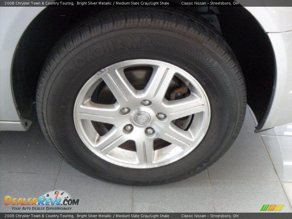2008 Chrysler Town & Country Touring Bright Silver Metallic / Medium Slate Gray/Light Shale Photo #36