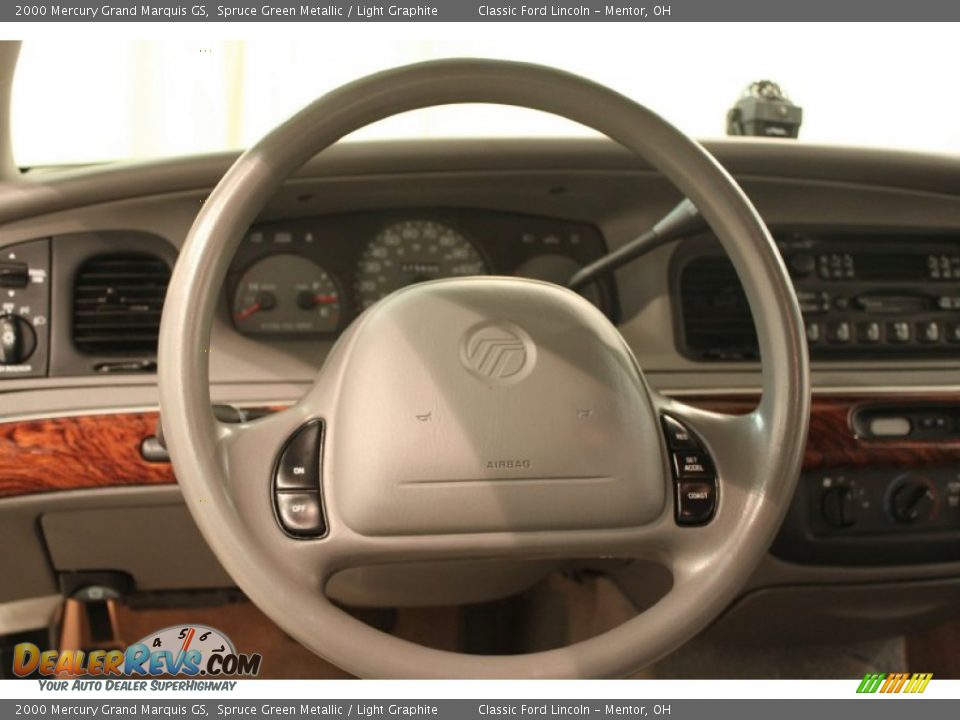 2000 Mercury Grand Marquis GS Steering Wheel Photo #8