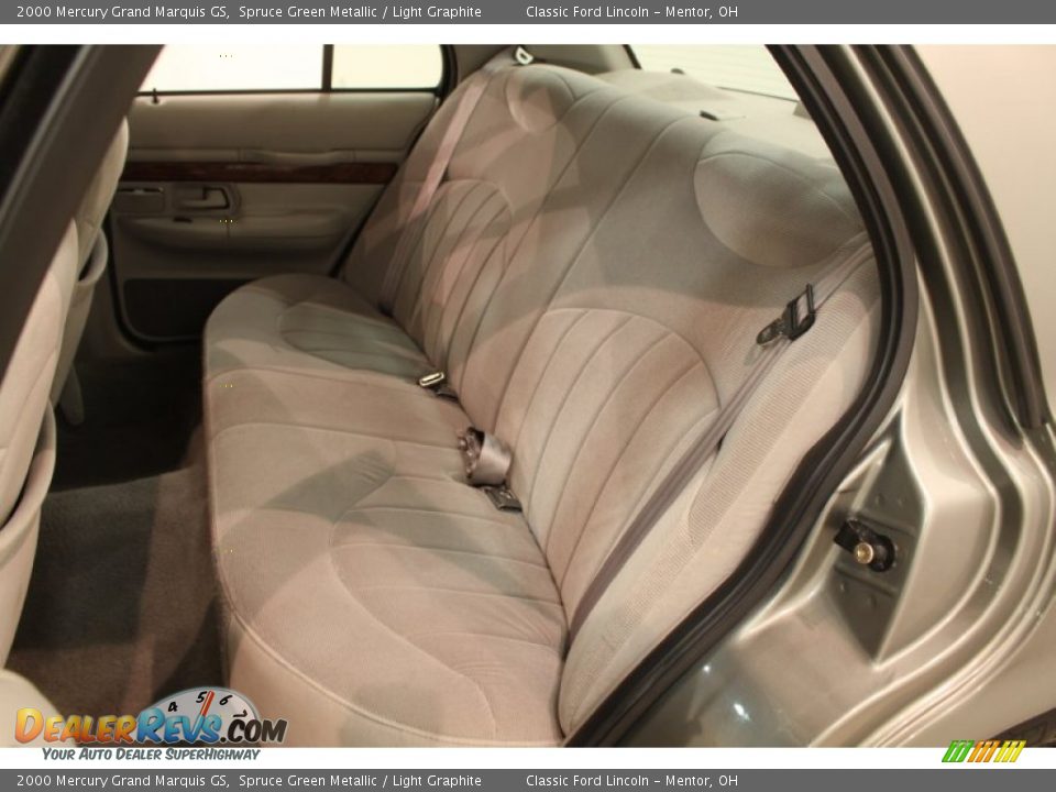 2000 Mercury Grand Marquis GS Spruce Green Metallic / Light Graphite Photo #17