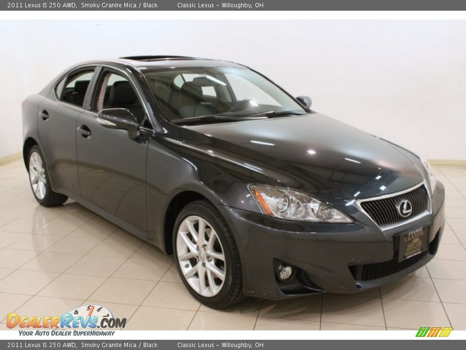 2011 Lexus IS 250 AWD Smoky Granite Mica / Black Photo #1