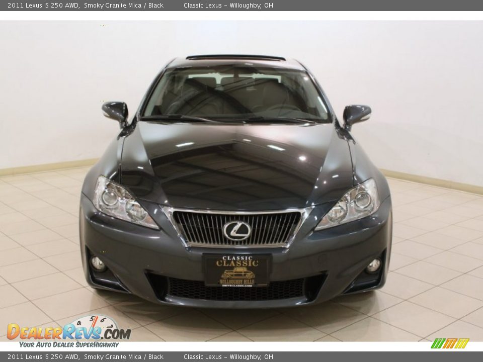 2011 Lexus IS 250 AWD Smoky Granite Mica / Black Photo #2