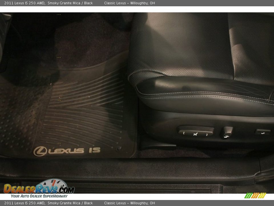 2011 Lexus IS 250 AWD Smoky Granite Mica / Black Photo #6