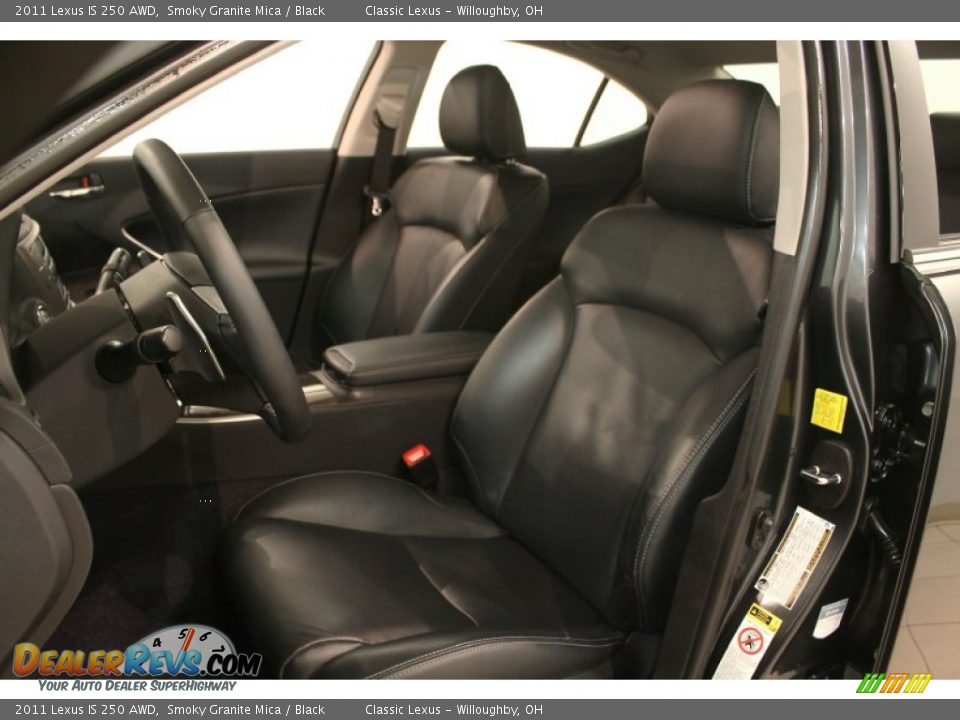 2011 Lexus IS 250 AWD Smoky Granite Mica / Black Photo #9