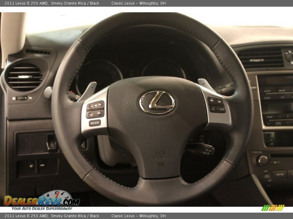 2011 Lexus IS 250 AWD Steering Wheel Photo #10