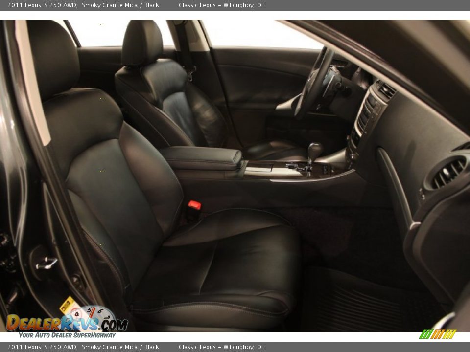2011 Lexus IS 250 AWD Smoky Granite Mica / Black Photo #15